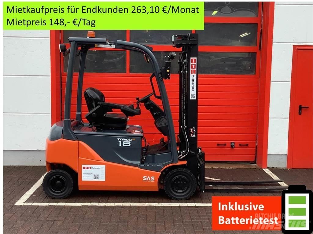 Toyota 8FBM18T Elmotviktstruckar