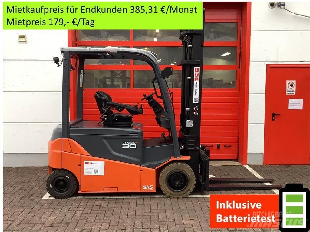 Toyota 8FBMT30 Elmotviktstruckar