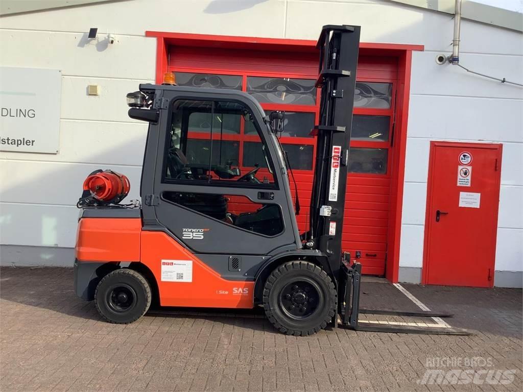 Toyota 8FGJ35F Gasolmotviktstruckar