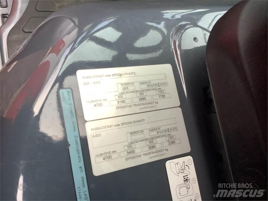 Toyota 8FGJF35 Gasolmotviktstruckar