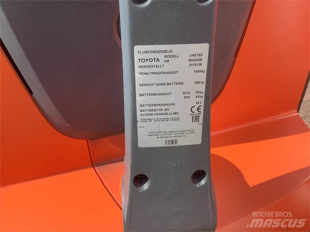 Toyota LWE160 Låglyftare utan plattform