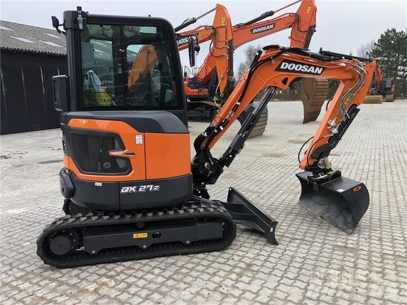 Doosan DX27Z-7 Minigrävare < 7t