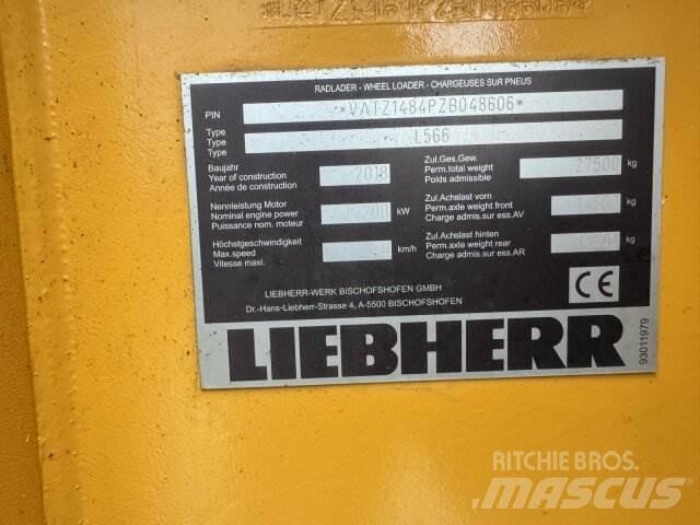 Liebherr L 566 / Waage Hjullastare