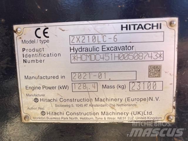 Hitachi ZX210LC-6 Entreprenad - Övrigt