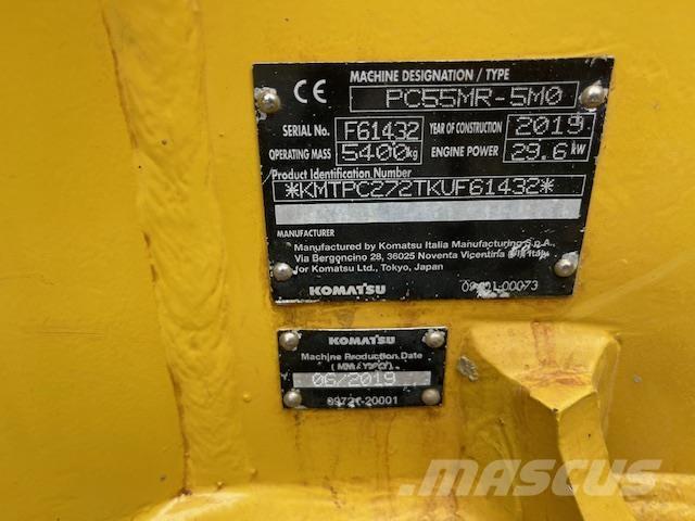 Komatsu PC55 MR-5 Midigrävmaskiner 7t - 12t