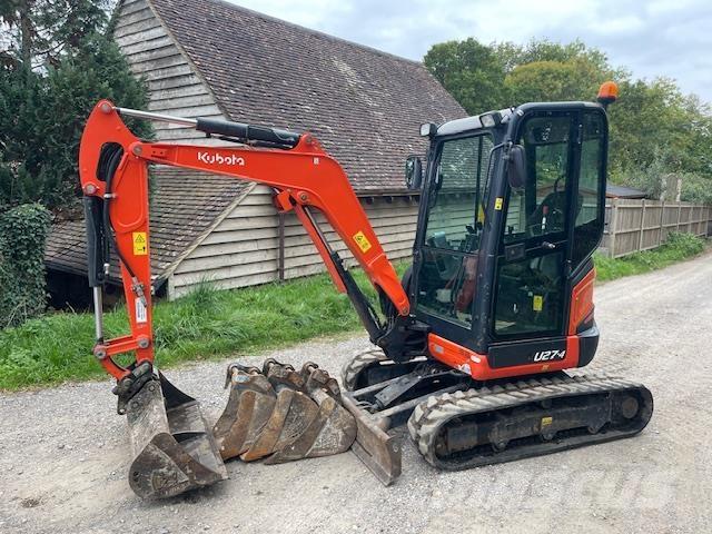 Kubota U27-4 Midigrävmaskiner 7t - 12t