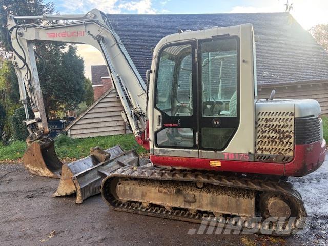 Takeuchi TB175 Midigrävmaskiner 7t - 12t
