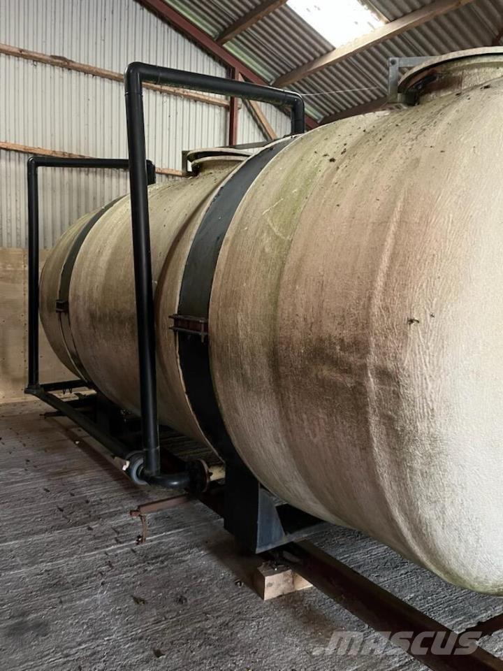  15.000 L vandtank Avlastarbord, fläktar och elevatorer