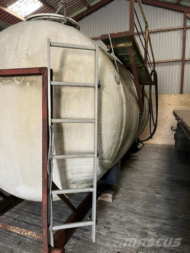  15.000 L vandtank Avlastarbord, fläktar och elevatorer
