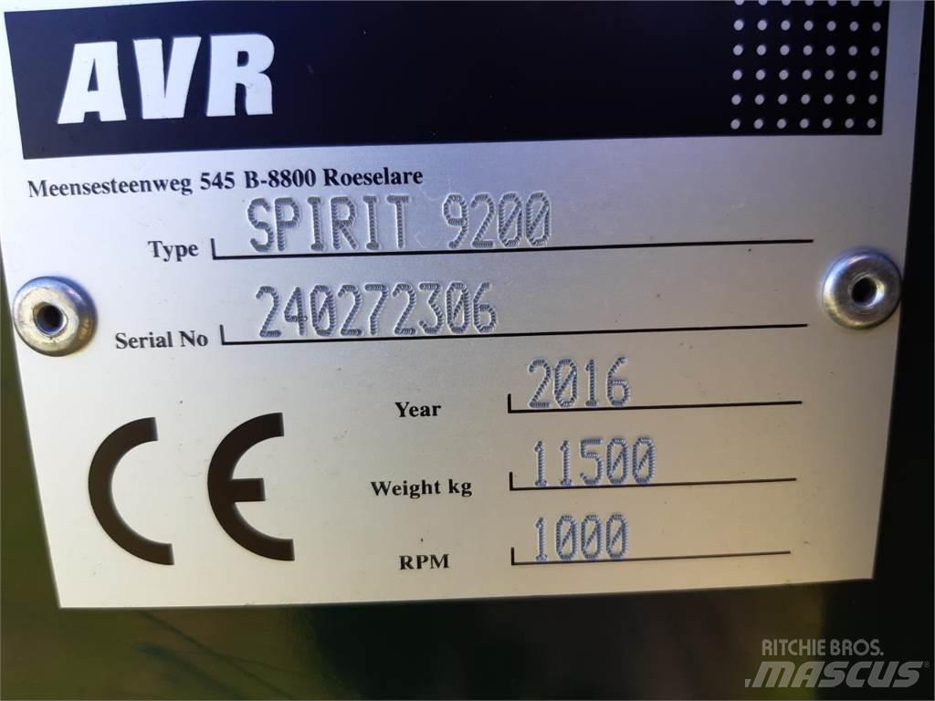 AVR SPIRIT 9200 Potatisupptagare och potatisgrävare