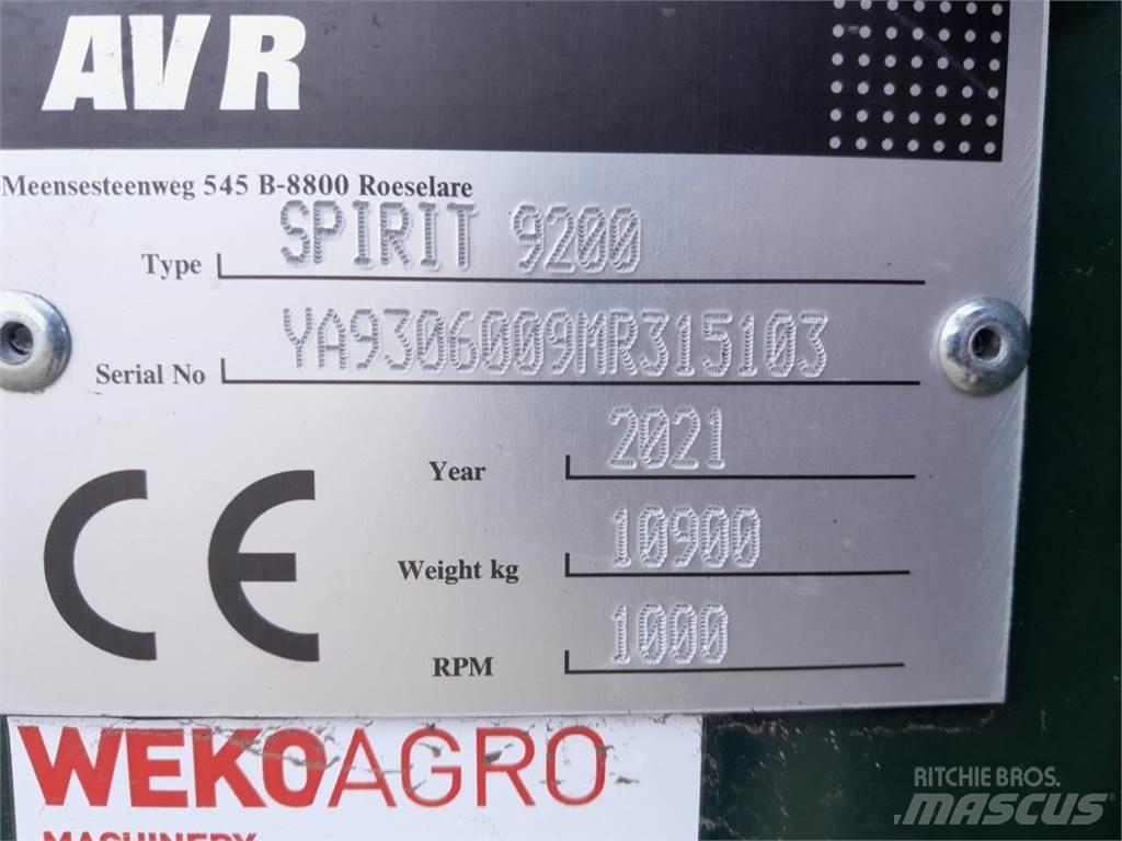 AVR SPIRIT 9200 Potatisupptagare och potatisgrävare
