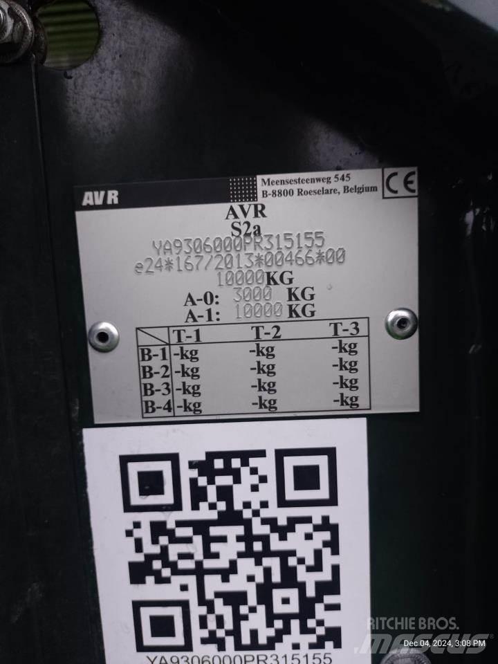 AVR SPIRIT 9200 Potatisupptagare och potatisgrävare