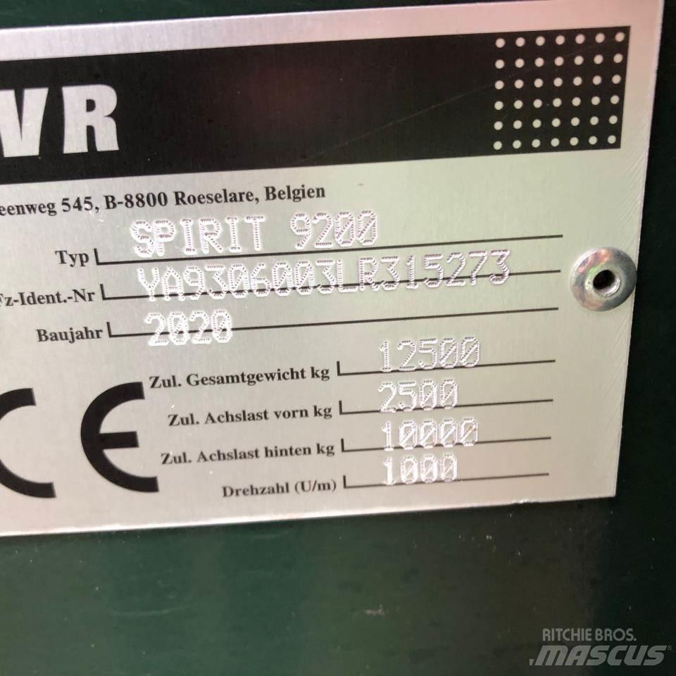 AVR SPIRIT 9200 Potatisupptagare och potatisgrävare