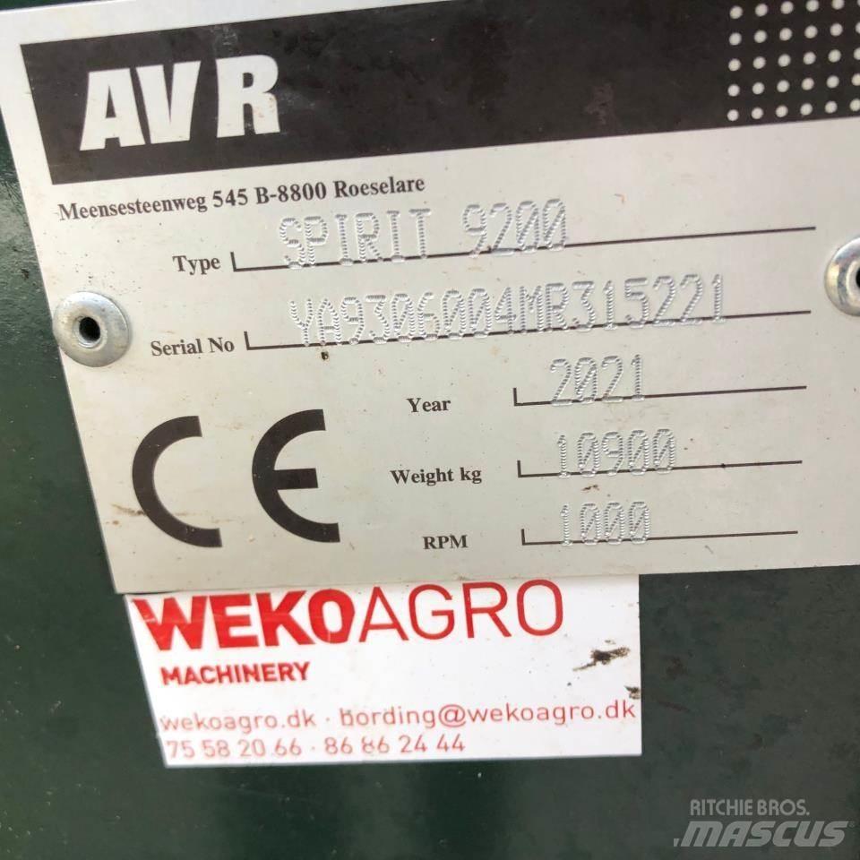 AVR SPIRIT 9200 Potatisupptagare och potatisgrävare