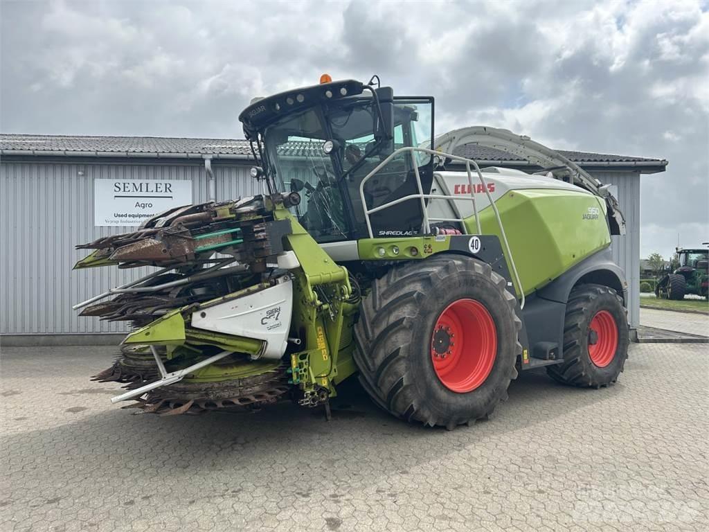 CLAAS JAGUAR 950 Fälthackar