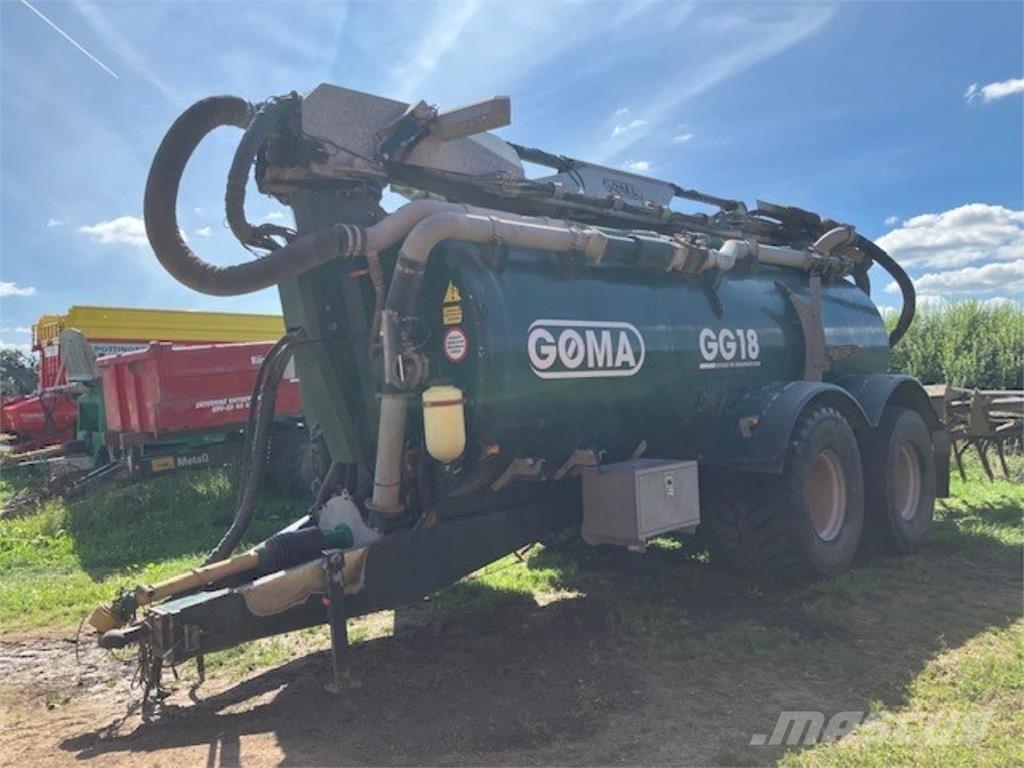 Gøma GG 18 Flytgödselspridare