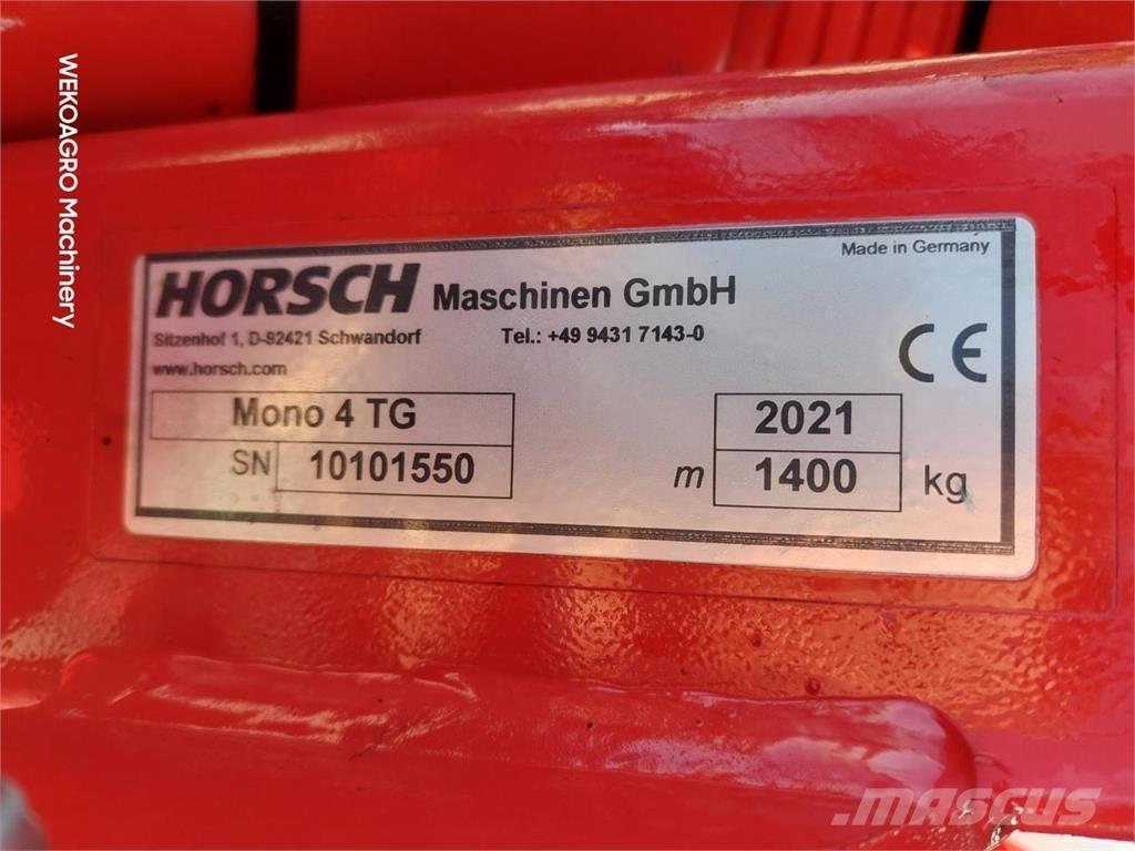 Horsch Mono 4 TG Kilplog