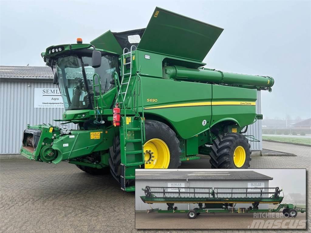 John Deere S690 Skördetröskor