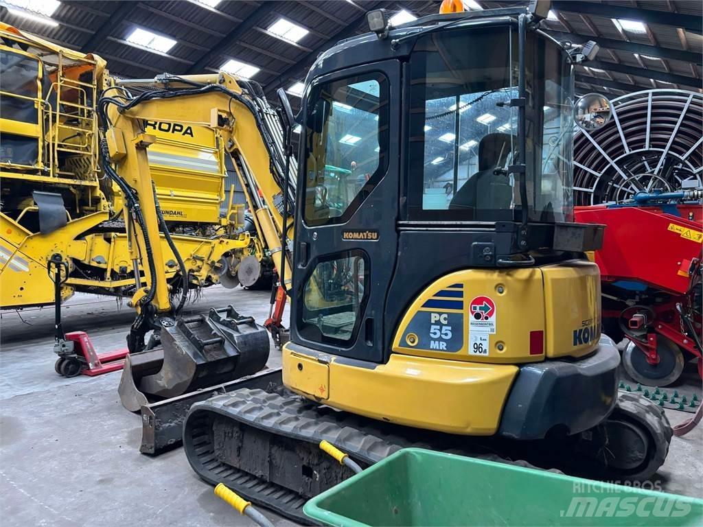 Komatsu PC 55 MR Bandgrävare