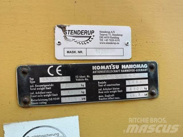 Komatsu WA90 Hjullastare