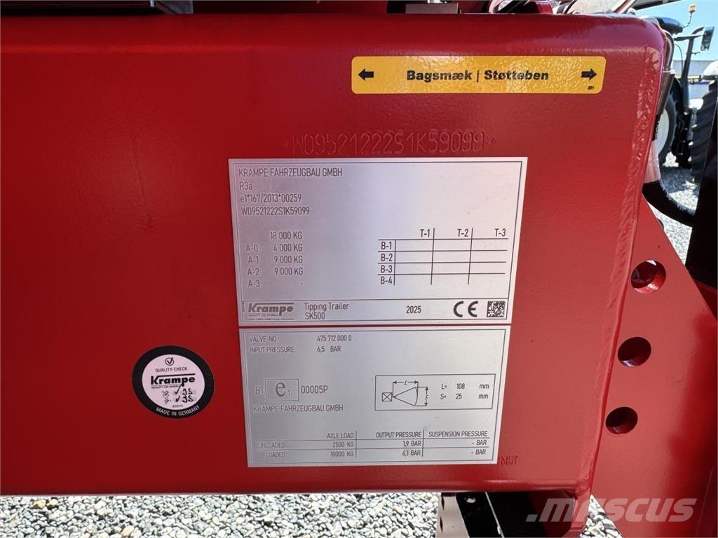 Krampe SK500 Envalsvältar