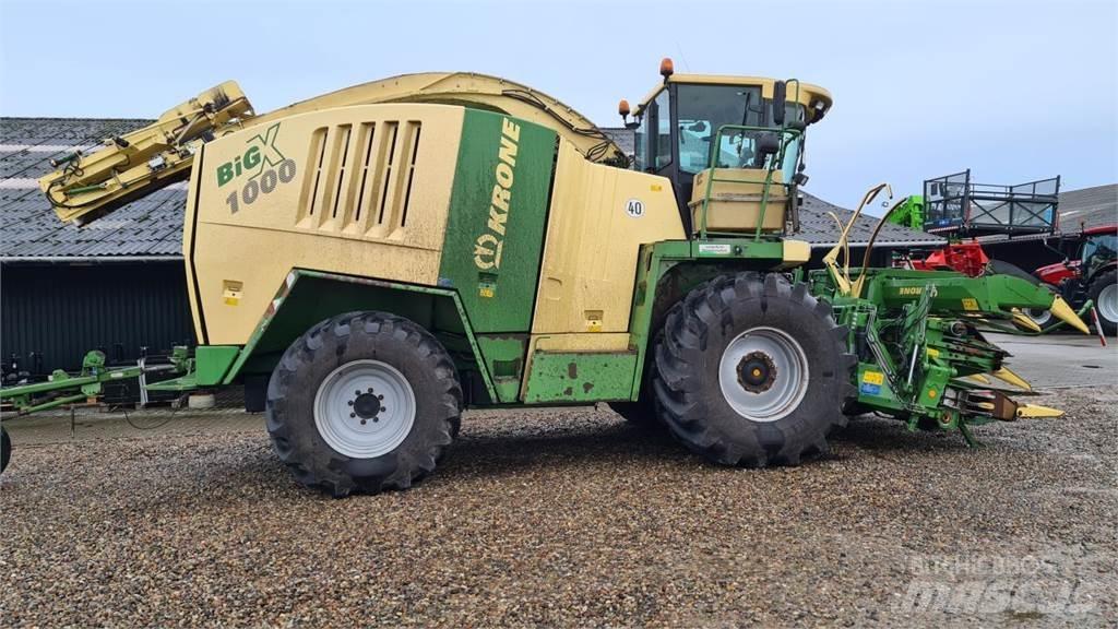 Krone BIG X 1000 Fälthackar