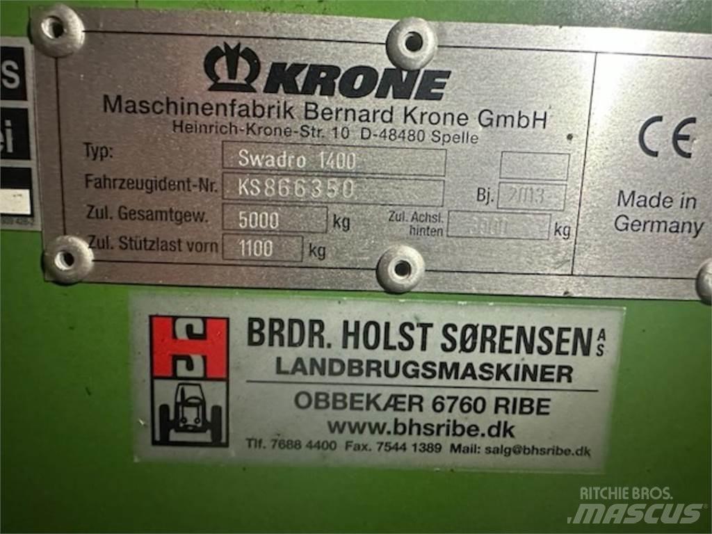 Krone SWADRO 1400 Vändare och luftare