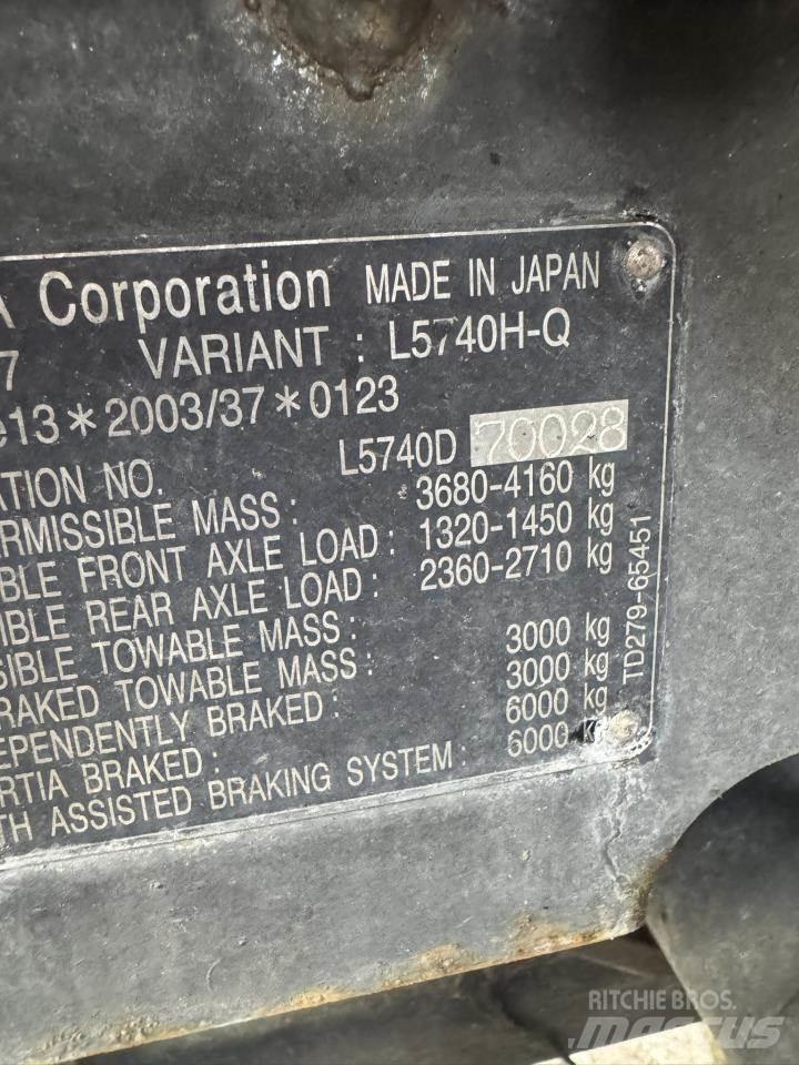 Kubota 5740 Kompakttraktorer