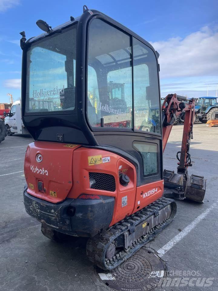 Kubota KX19-4 Minigrävare < 7t