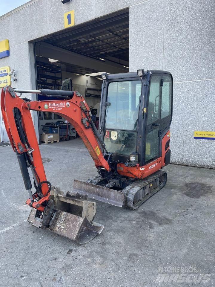 Kubota KX19-4 Minigrävare < 7t