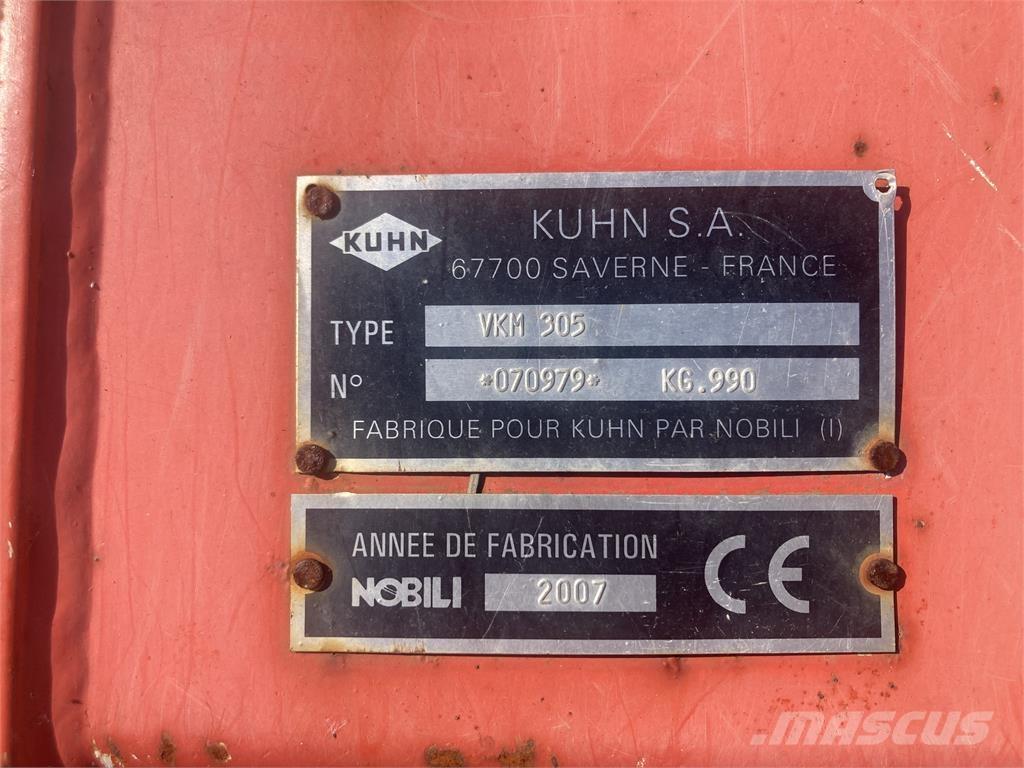 Kuhn VKM 305 Slåttermaskiner
