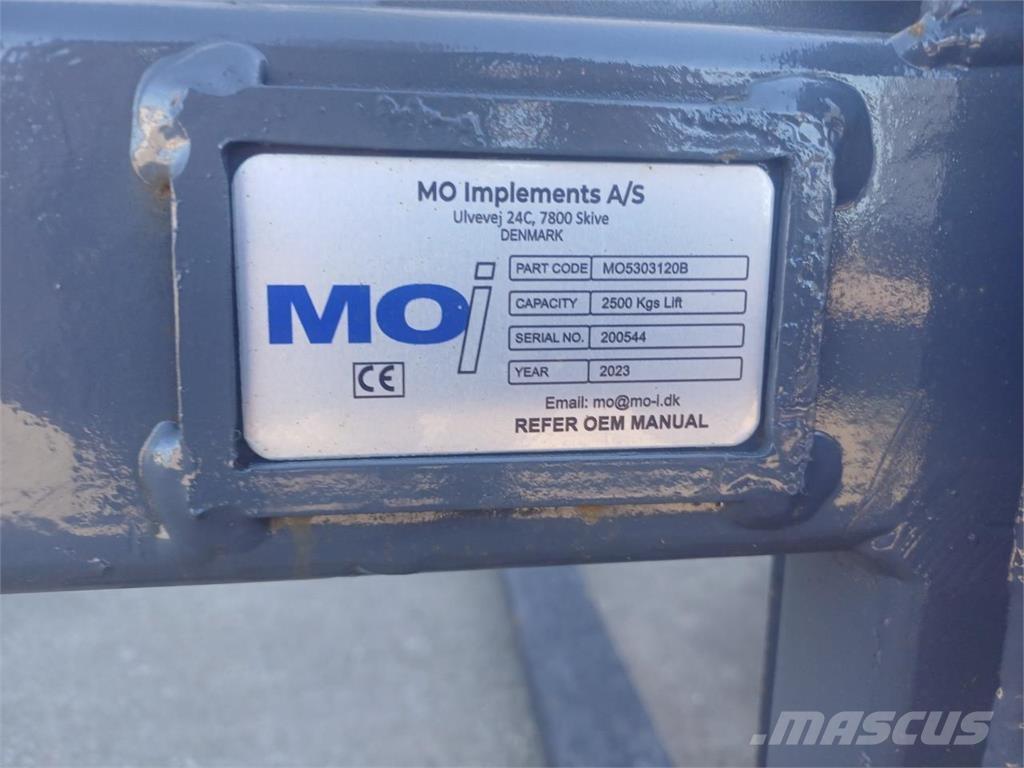 MO PALLEGAFFELSÆT Frontlastare och grävare