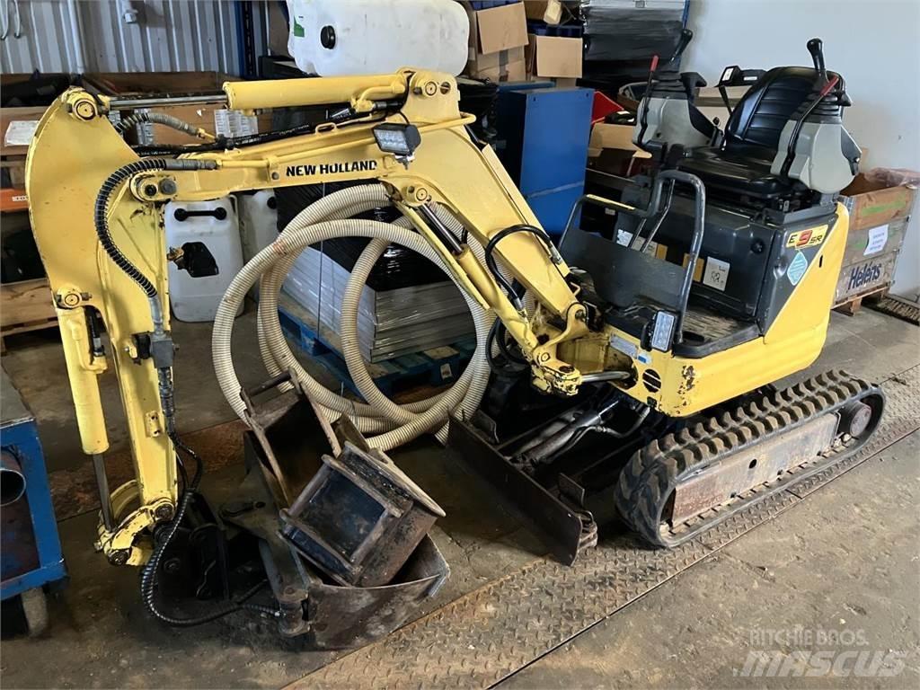 New Holland E09SR Minigrävare < 7t