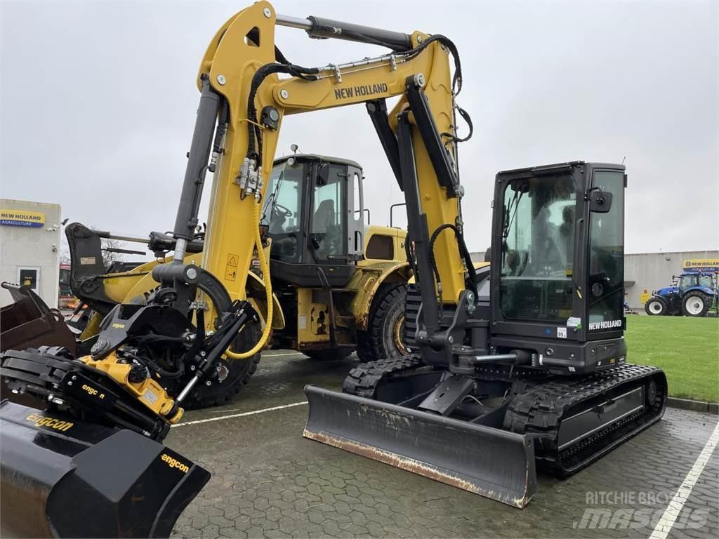 New Holland E100D Minigrävare < 7t