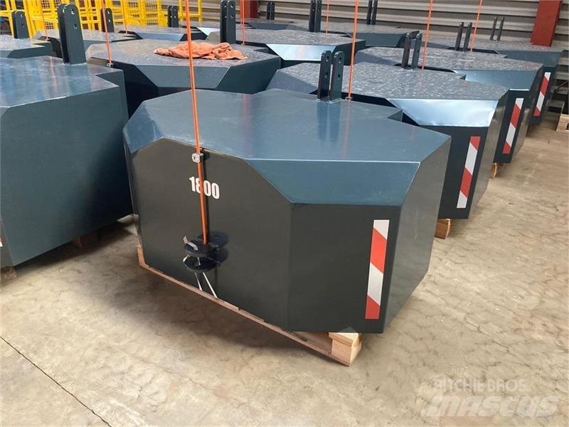  - - -  1800 KG Frontvikter