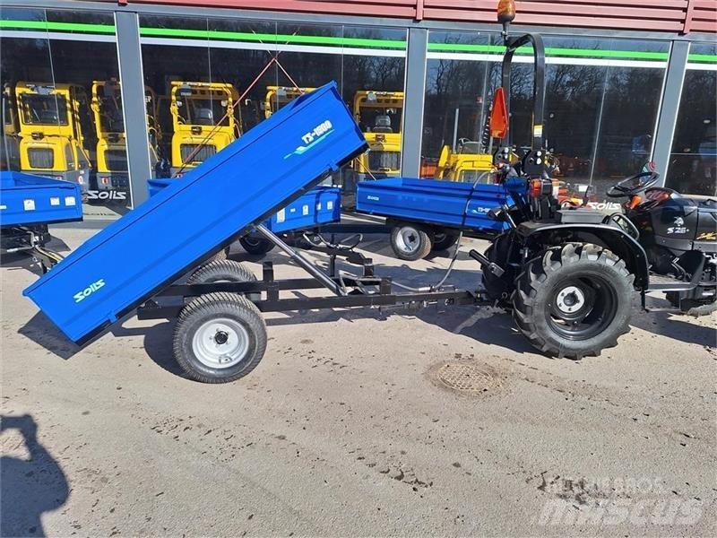  - - -  SOLIS VOGN Kompakttraktor-tillbehör