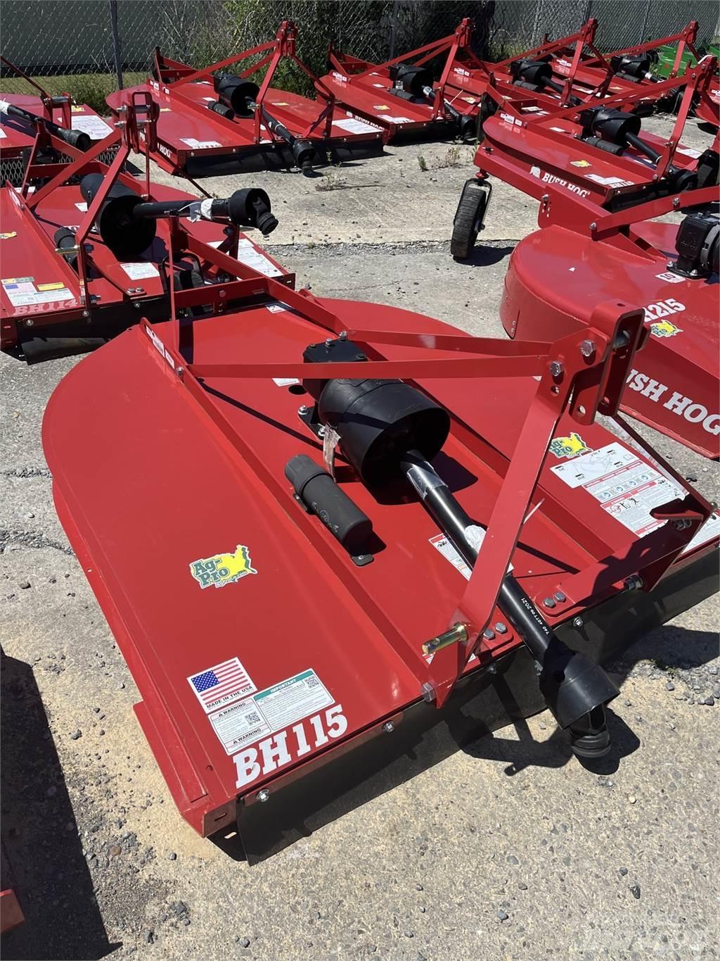 Bush Hog BH115 Balsnittare, rivare och upprullare