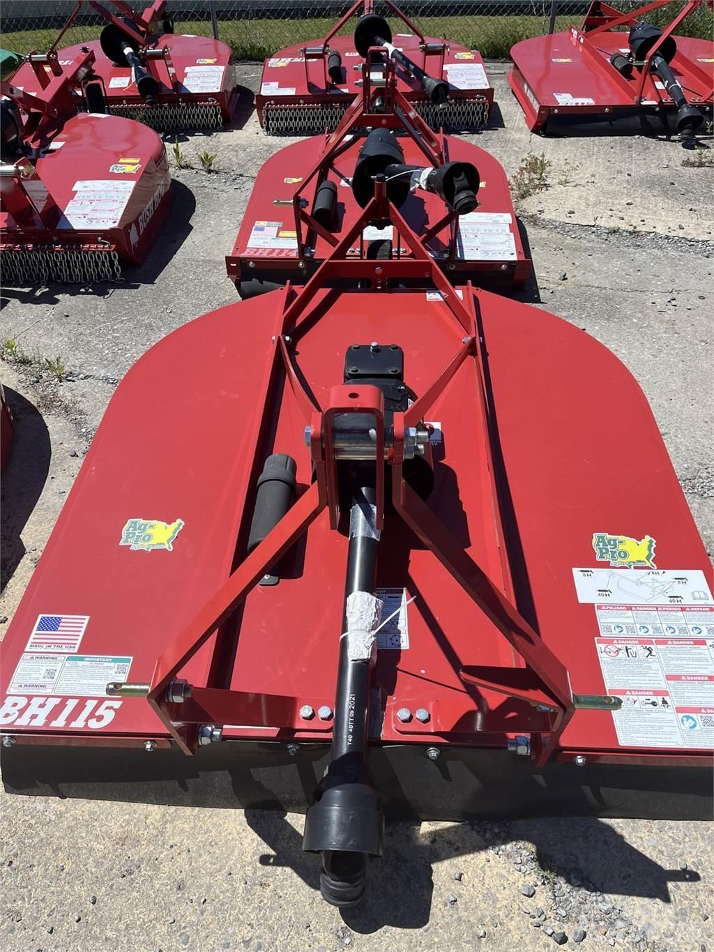 Bush Hog BH115 Balsnittare, rivare och upprullare