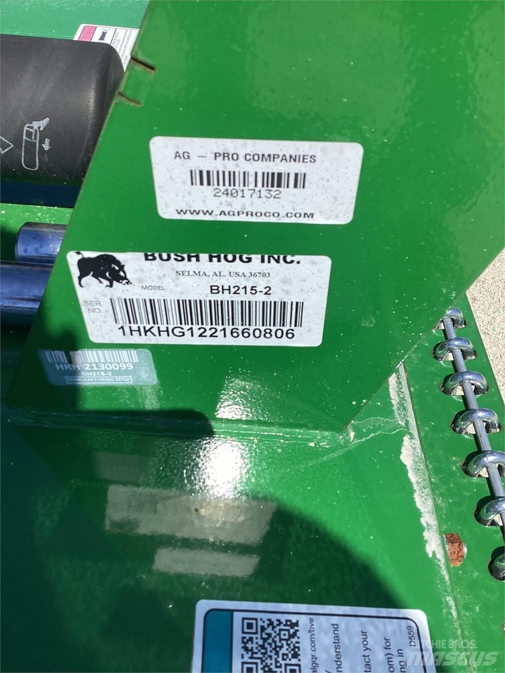 Bush Hog BH215 Balsnittare, rivare och upprullare