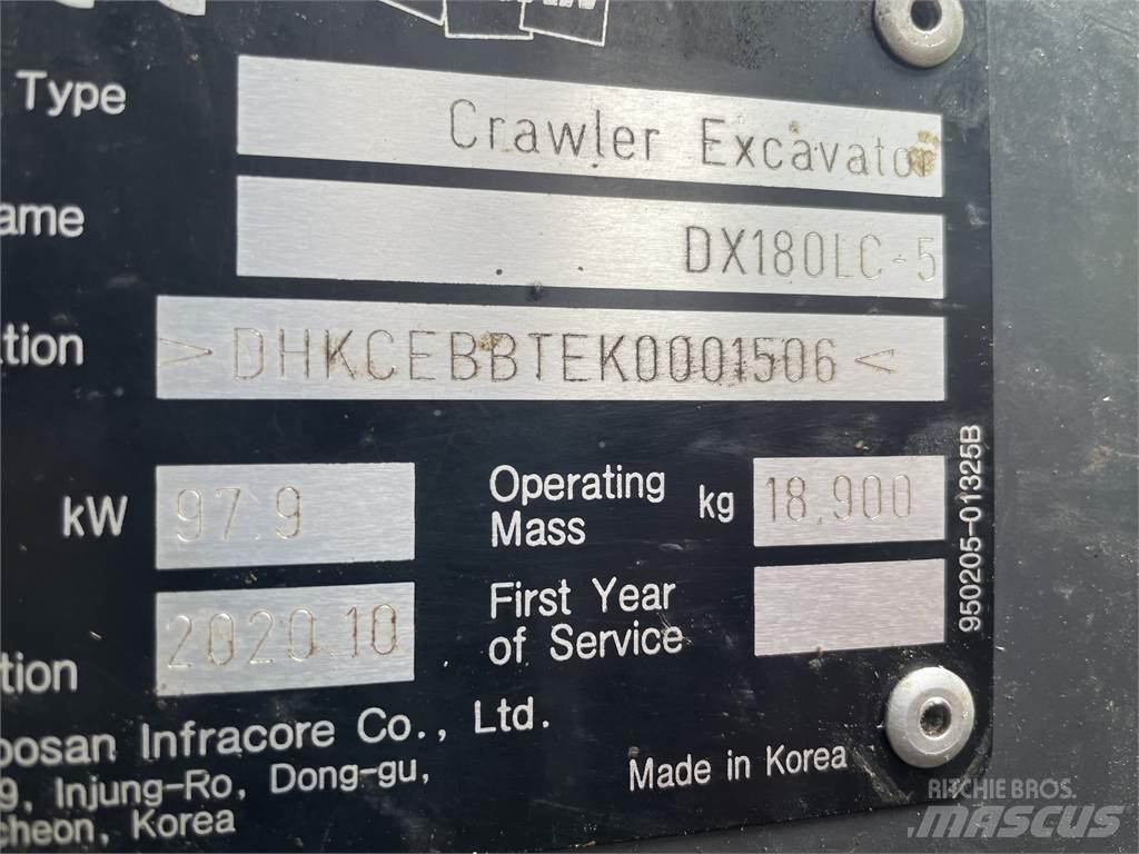 Doosan DX180LC Skördare