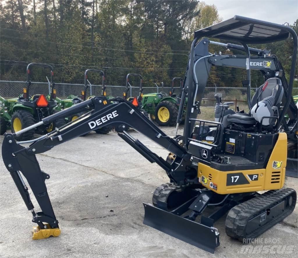 John Deere 17 P Minigrävare < 7t