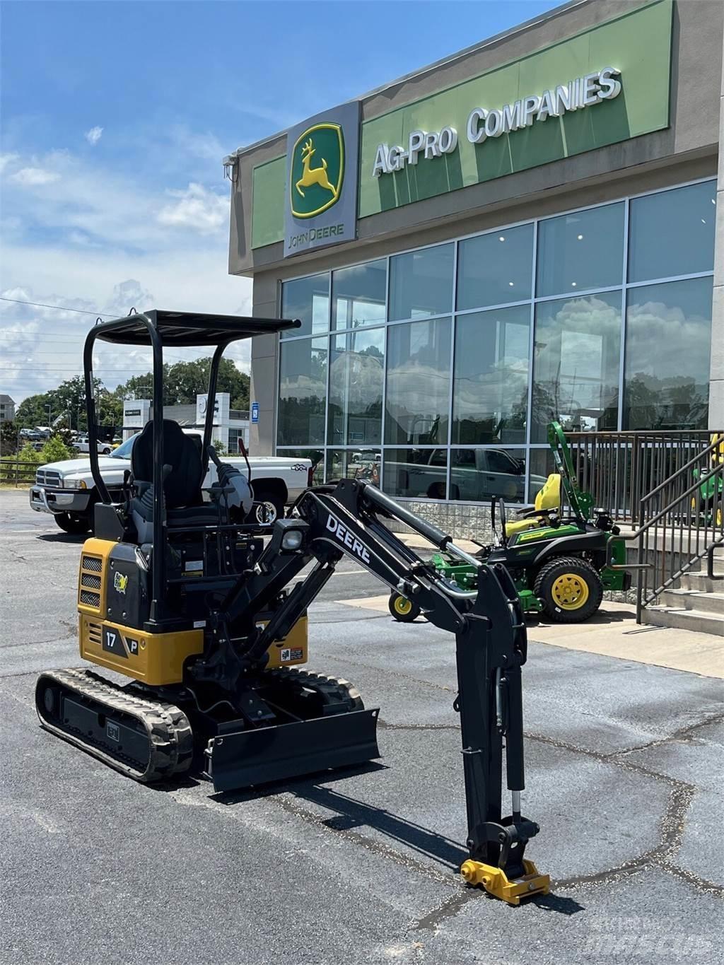 John Deere 17 P Minigrävare < 7t