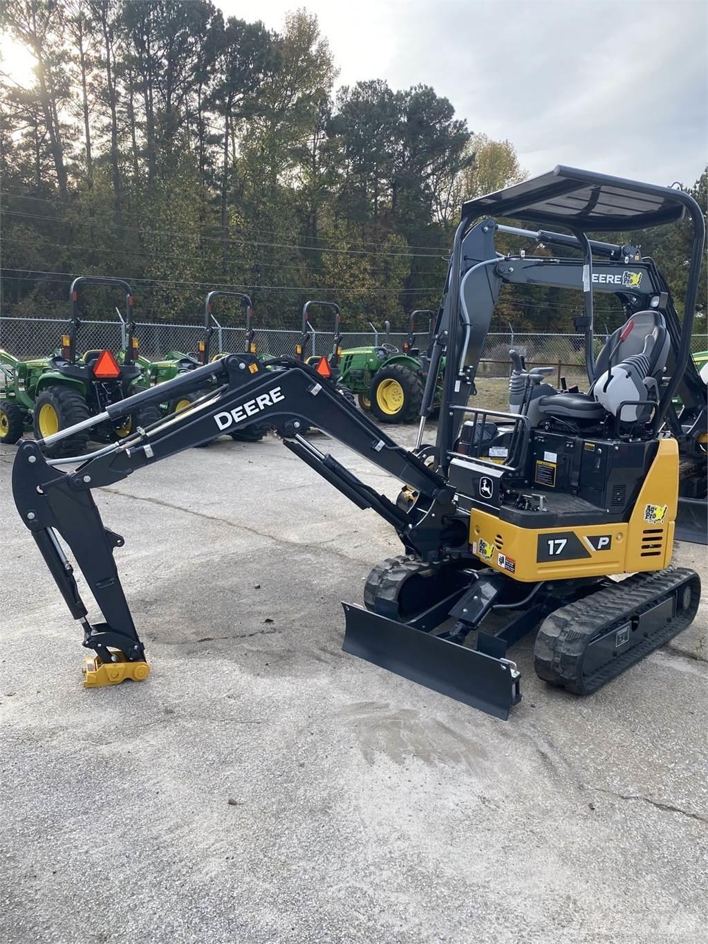 John Deere 17 P Minigrävare < 7t