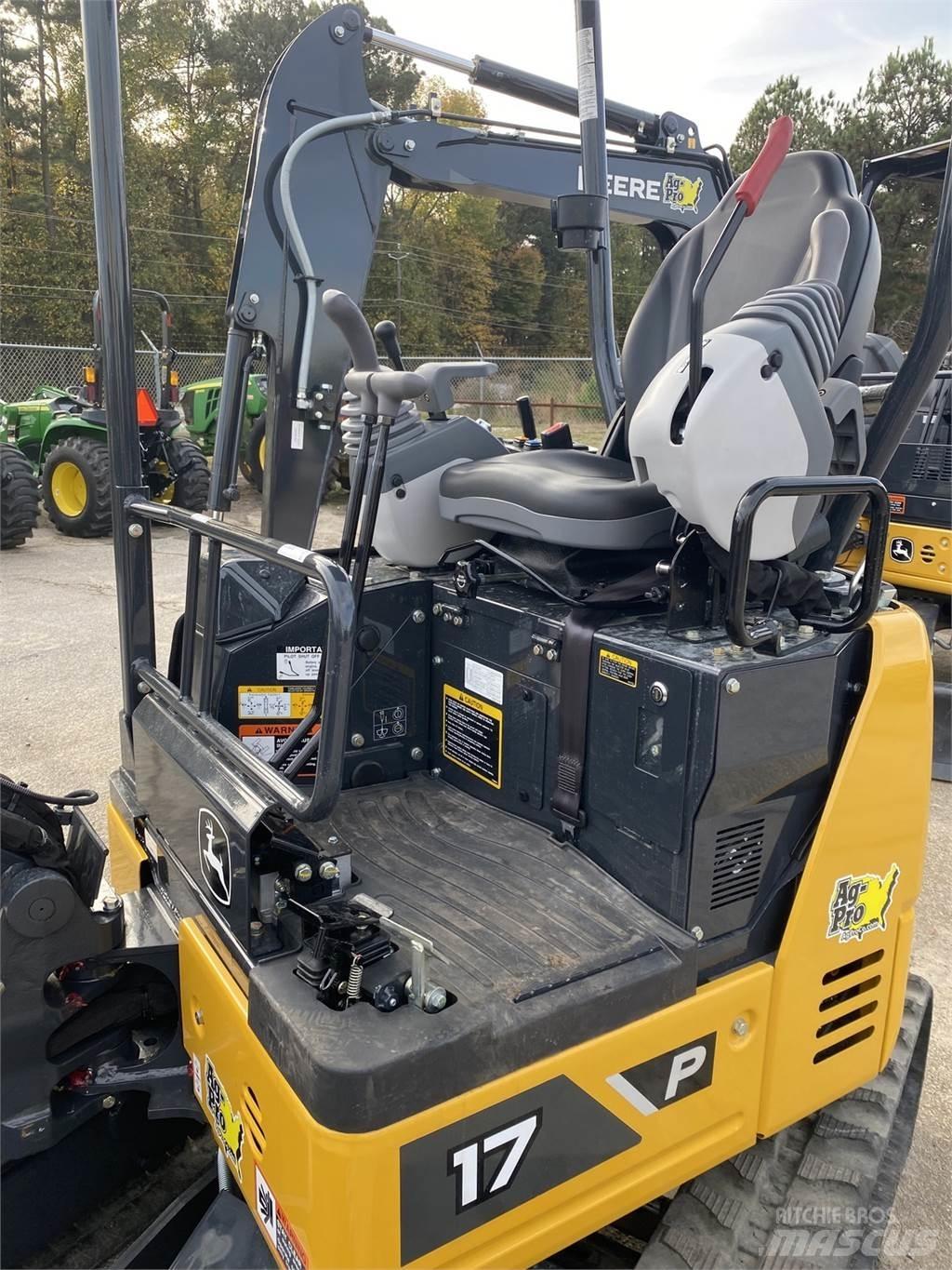 John Deere 17 P Minigrävare < 7t
