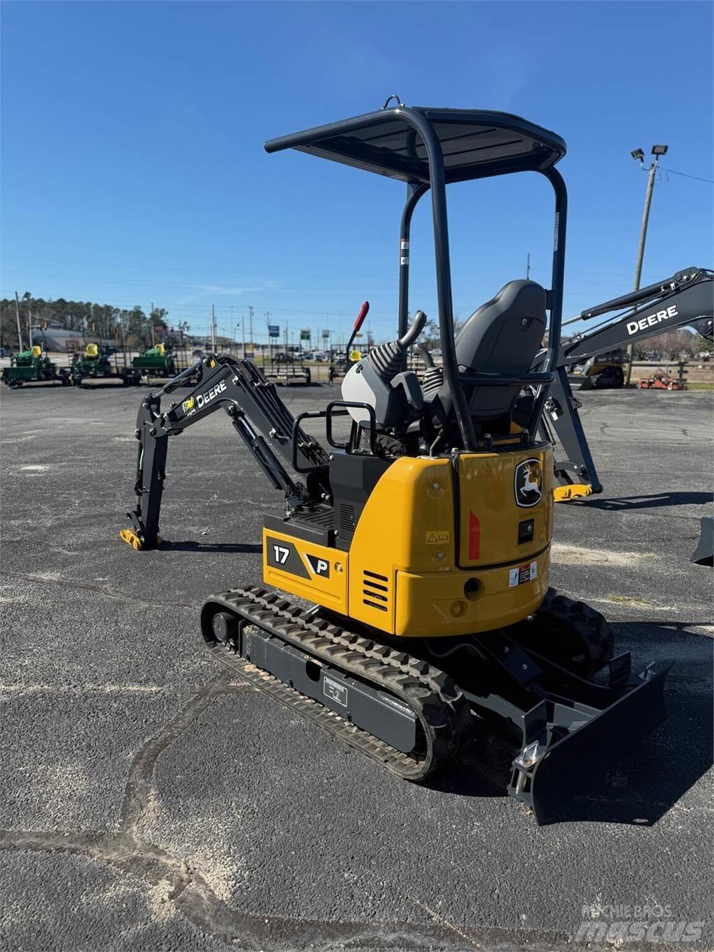 John Deere 17 P Minigrävare < 7t