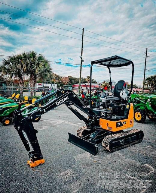John Deere 17 P Minigrävare < 7t