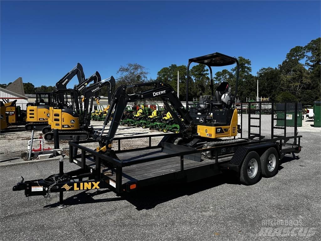 John Deere 17 P Minigrävare < 7t