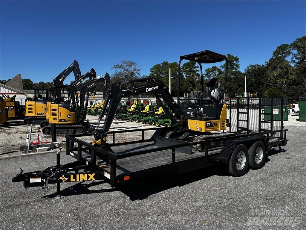John Deere 17 P Minigrävare < 7t