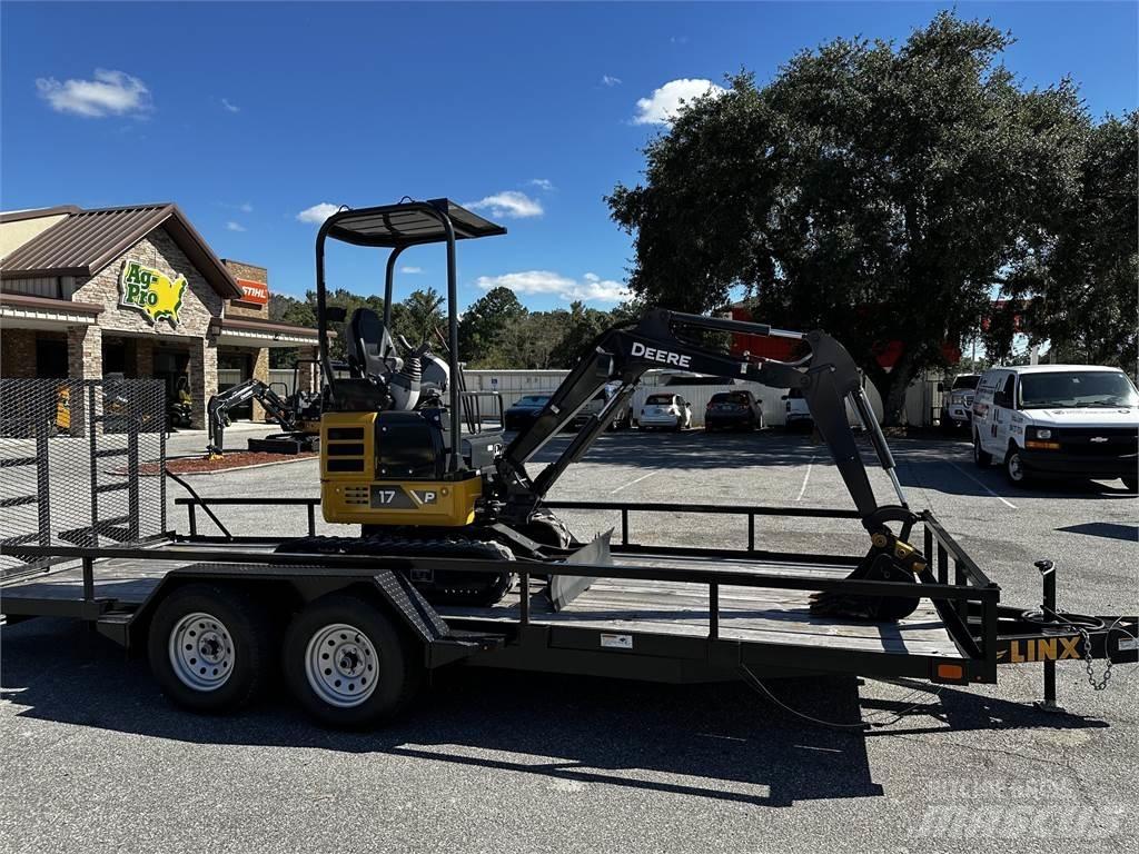 John Deere 17 P Minigrävare < 7t