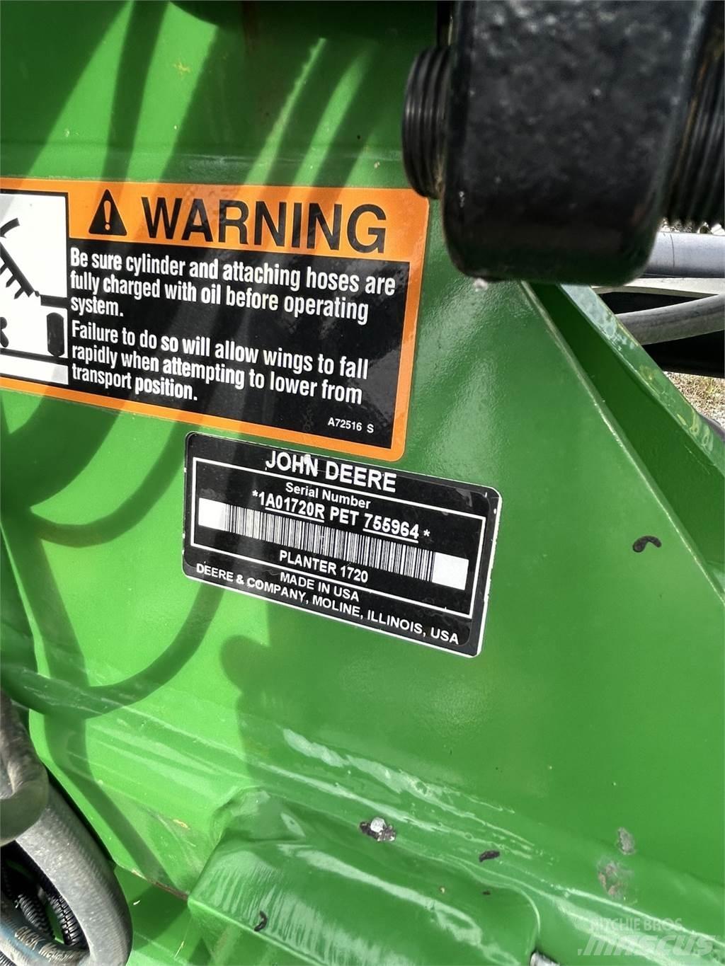 John Deere 1720 Sättare och planteringsmaskiner